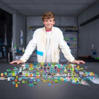 Spectron Mrbeast lab biomites figuren, 5-pack - thumbnail