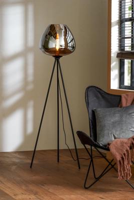 Light & Living Vloerlamp 'Mayson' kleur Mat Zwart Light & Living Vloerlamp 'Mayson' kleur Mat Zwart