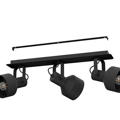 Eglo 3-lichts zwarte spotCasibare - 99519