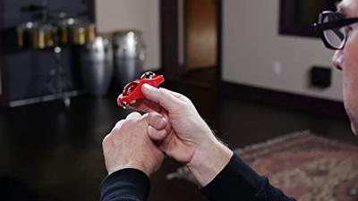 Meinl KRT-R Key Ring Tambourine sleutelhanger rood