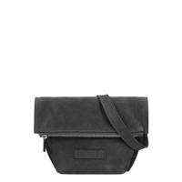 Shabbies Crossbody S Nubuck Leather black  Damestas - thumbnail