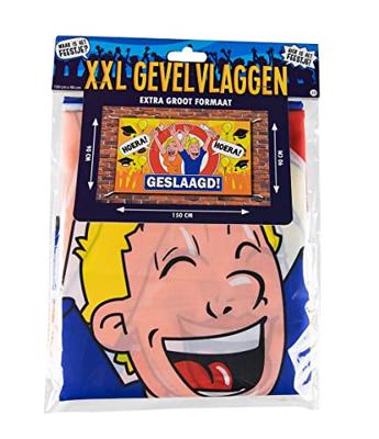 Geslaagd vlag 100x150cm