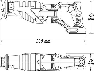 HAZET Accu-reciprozaag 9234-010 HAZET Accu-reciprozaag 9234-010