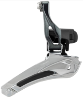 Voorderailleur 2 x 10 speed Shimano Tiagra FD-4700 ø28,6 - ø31,8 mm klem / down-pull 61-66° - 46-53T - Zwart/Zilver - thumbnail