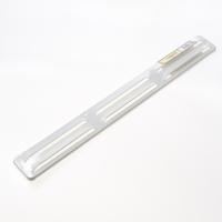 Schoepenrooster 37x4 wit - thumbnail