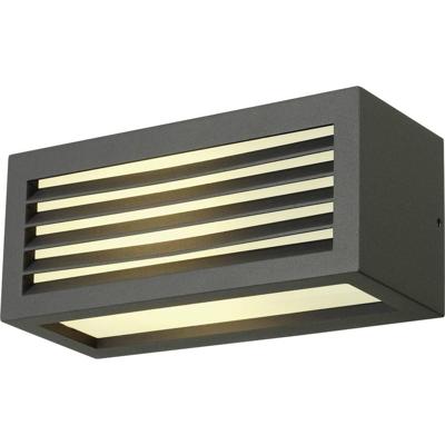 SLV BOX-L 232495 Buitenlamp (wand) E27 Antraciet SLV BOX-L 232495 Buitenlamp (wand) E27 Antraciet