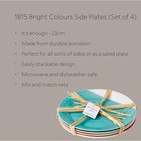 Royal Doulton Ontbijtborden / Dessertborden 1815 Bright Colours 23 cm - 4 Stuks - thumbnail