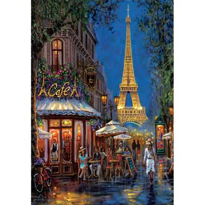 Clementoni legpuzzel night at the eiffel café, 500st. Clementoni legpuzzel night at the eiffel café, 500st.