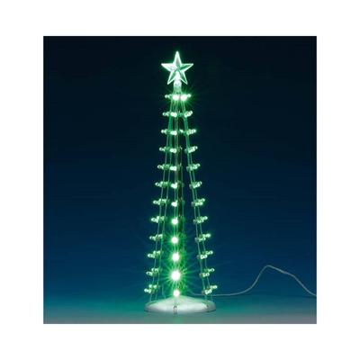 Kerstfiguur Lighted silhouette tree (green) b/o (4.5v) LEMAX - Lemax