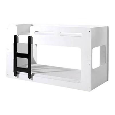 Vipack stapelbed Luca - wit/zwart - 210x90,4x106,8 cm