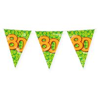 Happy Verjaardag Vlaggenlijn 80 Jaar (10m) - thumbnail