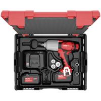 Fischer 552927 Accu-slagmoersleutel 600 Nm 18 V Aantal meegeleverde accus: 2 4.0 Ah Li-ion Incl. accu, Incl. 2 accus, Incl. lader, Incl. koffer, Incl. - thumbnail