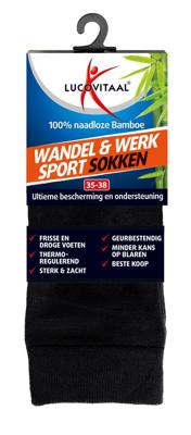 Lucovitaal Wandel Werk & Sportsokken Bamboe 35-38 Lucovitaal Wandel Werk & Sportsokken Bamboe 35-38