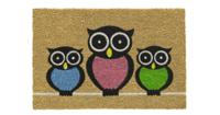 Ruco print l40b60cm welcome owls Hamat - Hamat - thumbnail