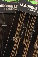 Korda Leadcore Leaders Heli Gravel Brown - thumbnail