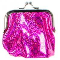 LG Imports zeemeermin portemonnee 10 cm roze - thumbnail