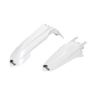 UFO PLAST spatbordset mudguard set ufo ktm white - thumbnail