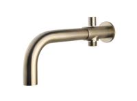 Wiesbaden Inbouw Baduitloop Met Omstel 24 cm 1/2 Geborsteld Staal - thumbnail