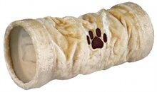 TRIXIE KATTENTUNNEL PLUCHE BEIGE 22X22X60 CM
