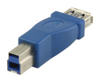 Valueline USB 3.0 USB B Naar USB A Female Adapter - thumbnail