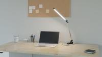 Hansa bureaulamp Breeze, LED, zilver - thumbnail