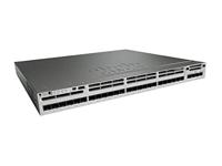 Cisco Catalyst 3850-24S-E – Switch – C3 – gemanaged – 24 x Gigabit – desktop-computer, Rackmount - thumbnail
