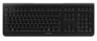 Draadloos toetsenbord Cherry JK-3000ES-2 Zwart Qwerty Spaans - thumbnail