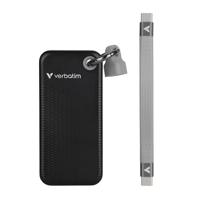 Verbatim Pocket 1 TB Externe SSD harde schijf USB-C 3.2 Gen 2 Zwart, Grijs 32190 - thumbnail