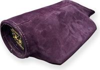 Julius-K9 korte bijtmouw - Links - Suède - Donkerpaars - thumbnail