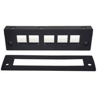 TRU COMPONENTS DVK-W5 Kabelinvoeringsplaat Klem-Ø (max.): 16 mm Polyamide Zwart 1 stuk(s) - thumbnail