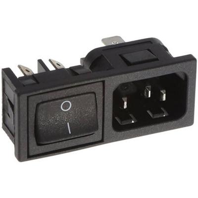 Bulgin BZM27/Z0000/57C Netstekker 1 stuk(s)