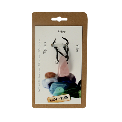 Steengoed Sterrenbeeldsteen hanger stier 1 Stuks Steengoed Sterrenbeeldsteen hanger stier 1 Stuks