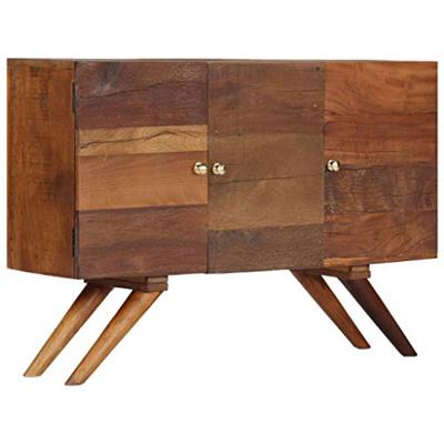 Dressoir 110x30x75 cm massief gerecycled hout bruin