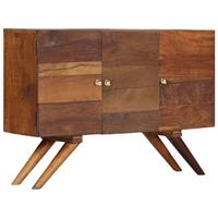 Dressoir 110x30x75 cm massief gerecycled hout bruin - thumbnail