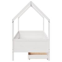 Kinderbedframe met lades 90x190 cm massief grenenhout - thumbnail