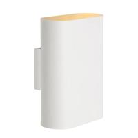 Lucide OVALIS - Wandlamp - 2xE14 - Wit - thumbnail