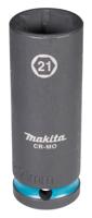 Makita E-16508 Impact Black Krachtdop 1/2" lang | 21 mm - thumbnail
