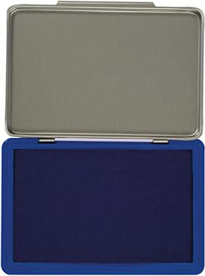 Q-CONNECT stempelkussen, ft 110 x 70 mm, blauw