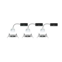 Paulmann 92450 LED-plafondlamp, LED-inbouwlamp 6 W IJzer (geborsteld) - thumbnail