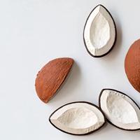 Coco de kokosnoot bijtspeeltje - OLI & CAROL bruin - thumbnail