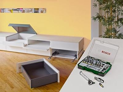Bosch Accessoires 27-delige ratelset en schroevendraaier - 2607017160