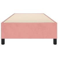 Boxspringframe fluweel roze 100x200 cm - thumbnail