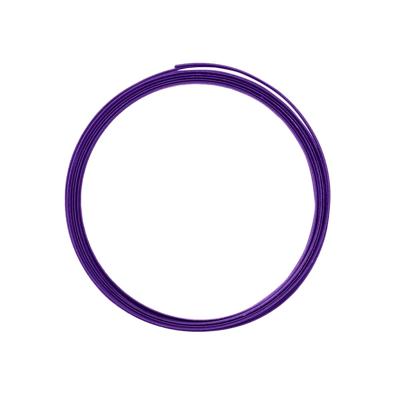 Vaessen Creative • aluminiumdraad embossed plat 5mmx1mmx5m lilac