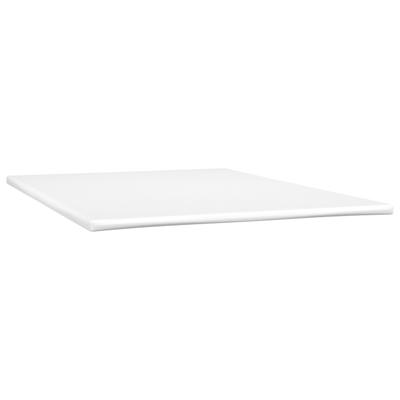 Boxspring met matras stof donkerbruin 160x200 cm - thumbnail