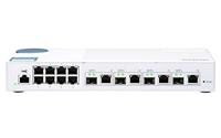 QNAP QSW-M408-4C netwerk-switch Managed L2 Gigabit Ethernet (10/100/1000) Wit - thumbnail