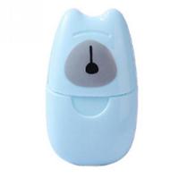 2 PCS Disposable Portable Boxed Soap Papers Hand Washing Convenient For Travel Hiking Outdoor Camping(Blue) - thumbnail