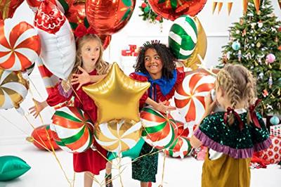 Folieballon ster goud Satijn 48cm