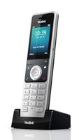 Yealink W56H Draadloze HD DECT Uitbreiding Handset voor Draadloze VoIP Telefoon en Apparaat, Zwart/Grijs - thumbnail