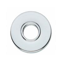 Rozetten messing verdekt ø50x8mm messing verchroomd - thumbnail