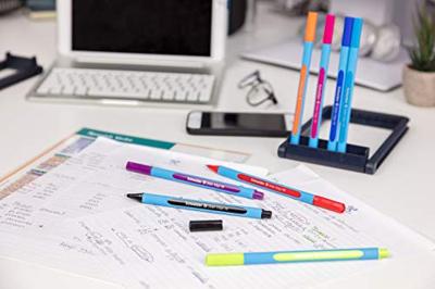 Balpen Schneider Slider Edge extra breed paars | 10 stuks Balpen Schneider Slider Edge extra breed paars | 10 stuks